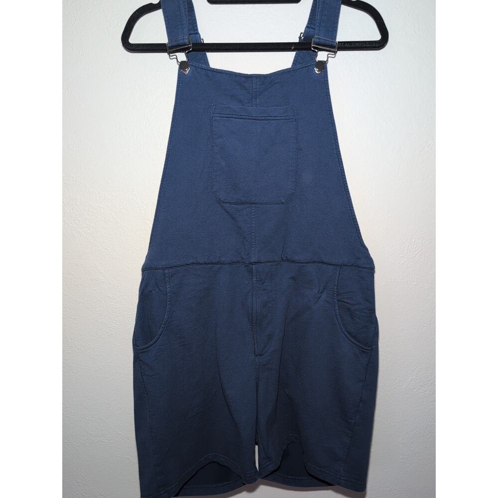 Swoveralls The Great Fantastic Swovie Shorts Organic Overalls Blue Large Unisex